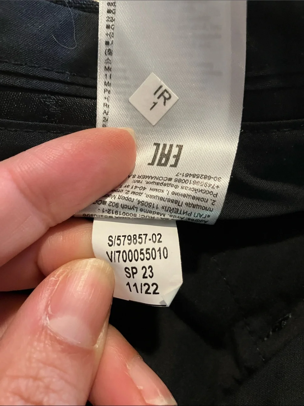 Banana Republic Black Linen Pleated Trousers Size 8 Long